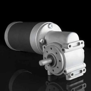 Synchronmotor ROBASE mit Schneckengetriebe