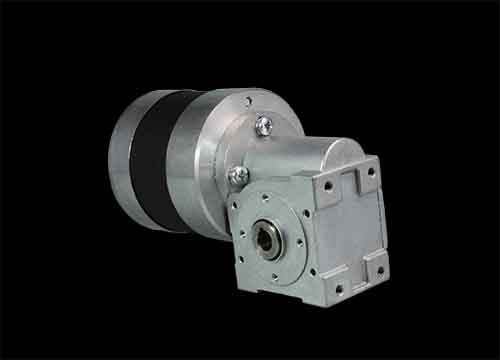 synchronous motor ROBASE with worm gear t and holow shaft