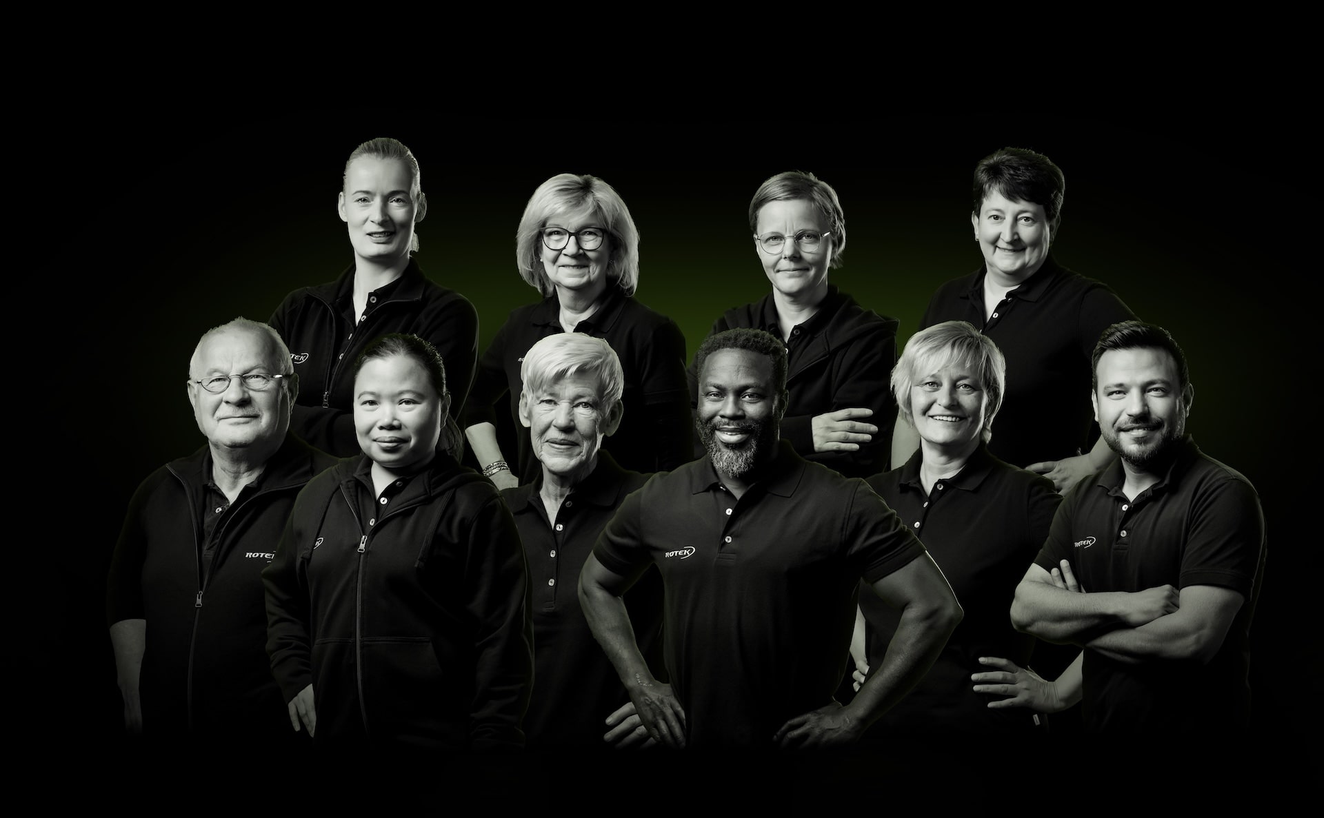 ROTEK Gruppenbild Mitarbeiter