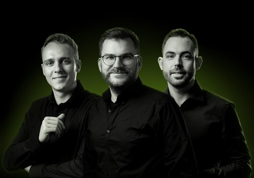 ROTEK Sales: Niklas Treusch, Martin Schulz and Robin Herrmann