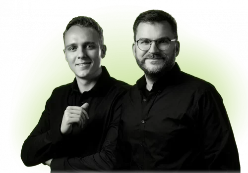 Sales Niklas Treusch and Martin Schulz