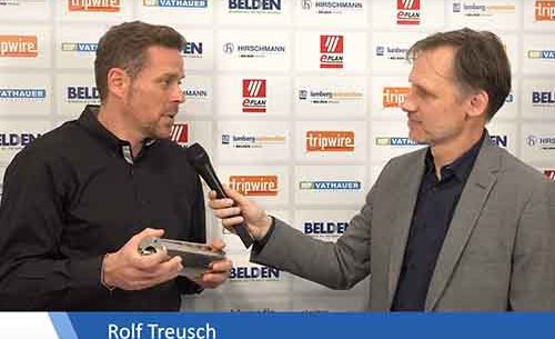 Interview mit Rolf Treusch auf der SPS 2019 über Edelstahlmotor ROTECT
