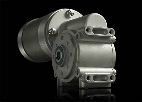 Synchronous motor ROBASE with worm gear