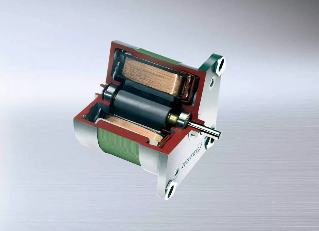Energiesparmotor ROSYNC 44 Schnittmodell