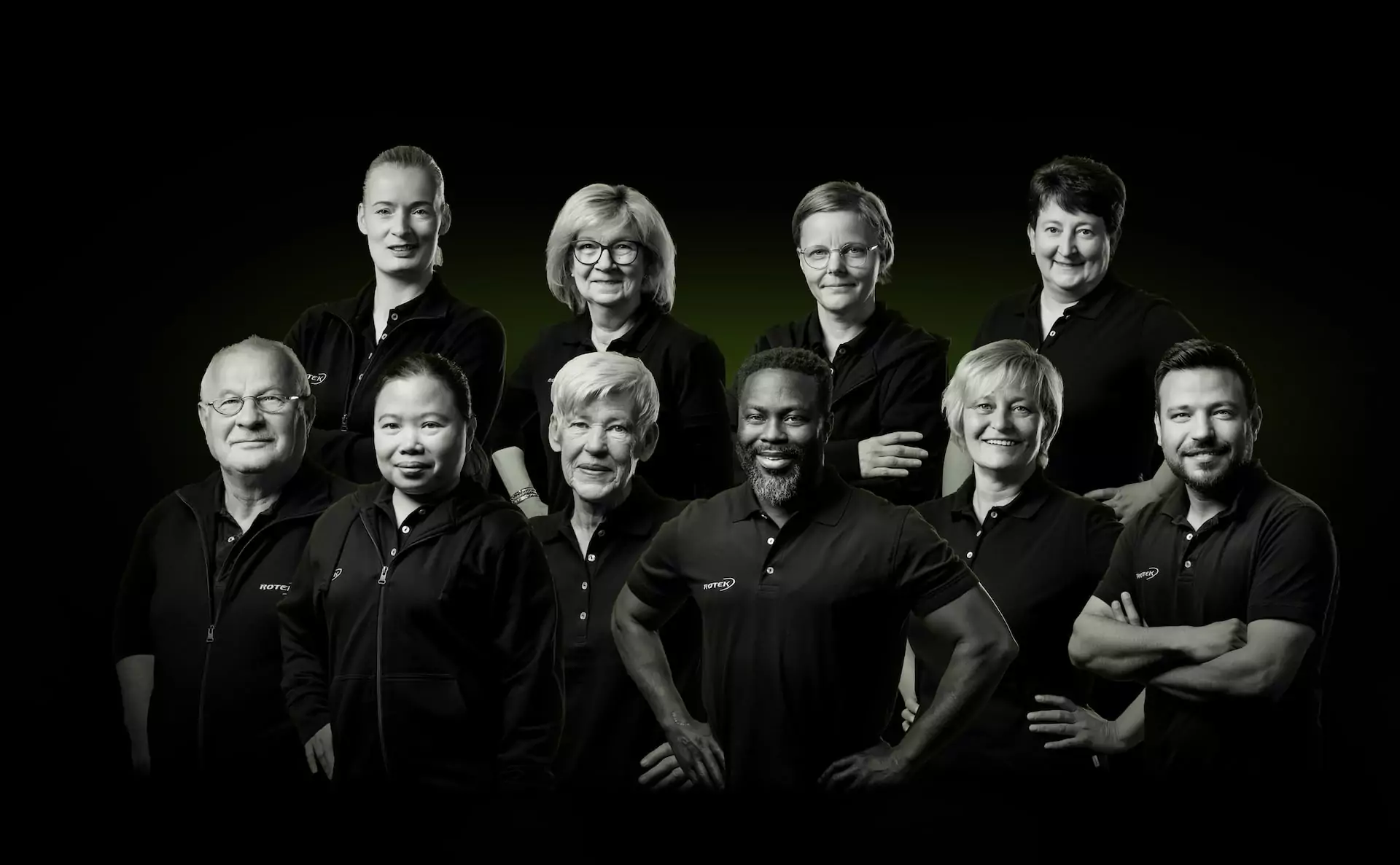 ROTEK Gruppenbild Mitarbeiter